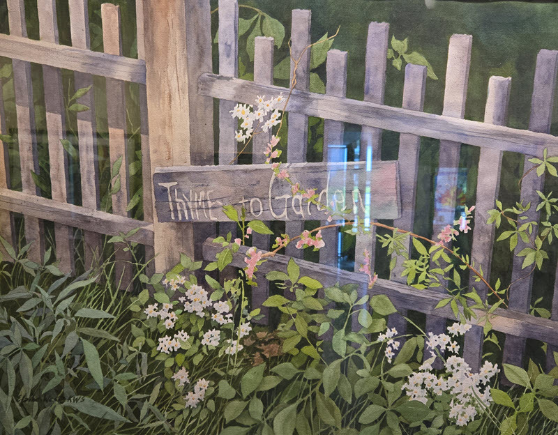 "Thyme to Garden" by Elaine West